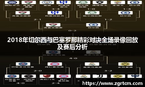 2018年切尔西与巴塞罗那精彩对决全场录像回放及赛后分析